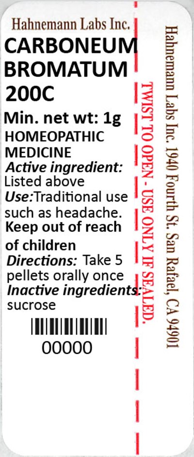 Carboneum Bromatum 200C 1g.jpg Carboneum Bromatum 200C 1g - Carboneum Bromatum 200C 1g